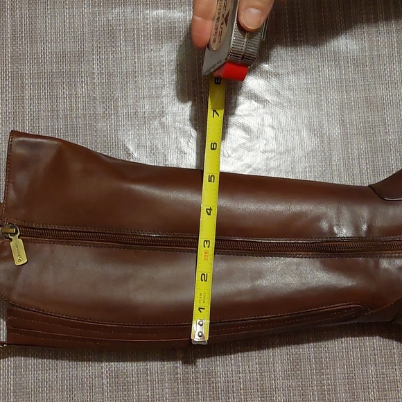 Womens Blondo Zip Up Boots Brown Size 7 - Picture 14 of 15